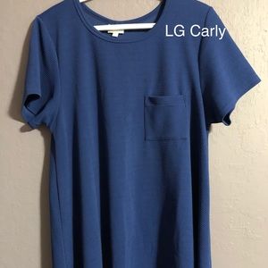EUC Lularoe Large Hi Lo Shirt Dress